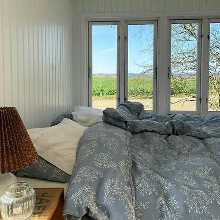 Tatil Evi Cozy Wagon House With Views Over The Limfjord *